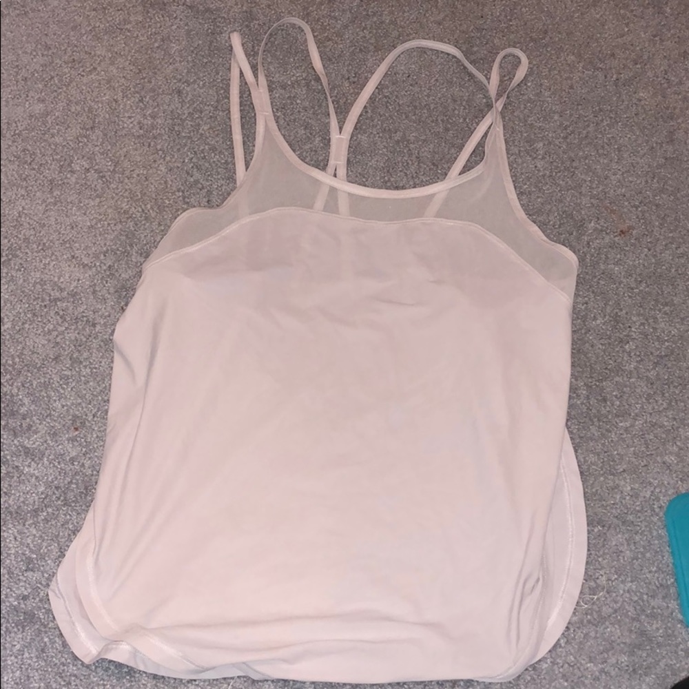 lululemon white tank size 4